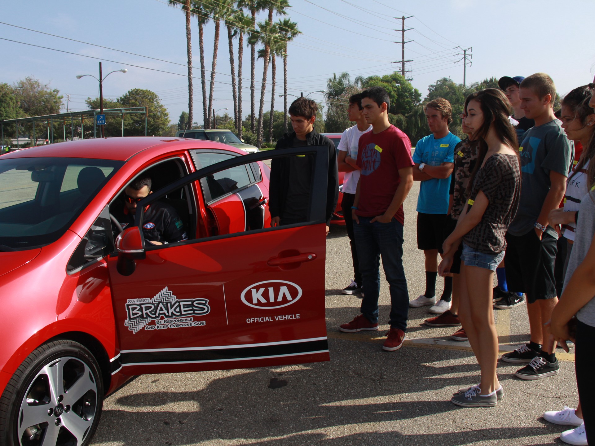 Kia Motors America and B.R.A.K.E.S. Teen Pro Active Driving School