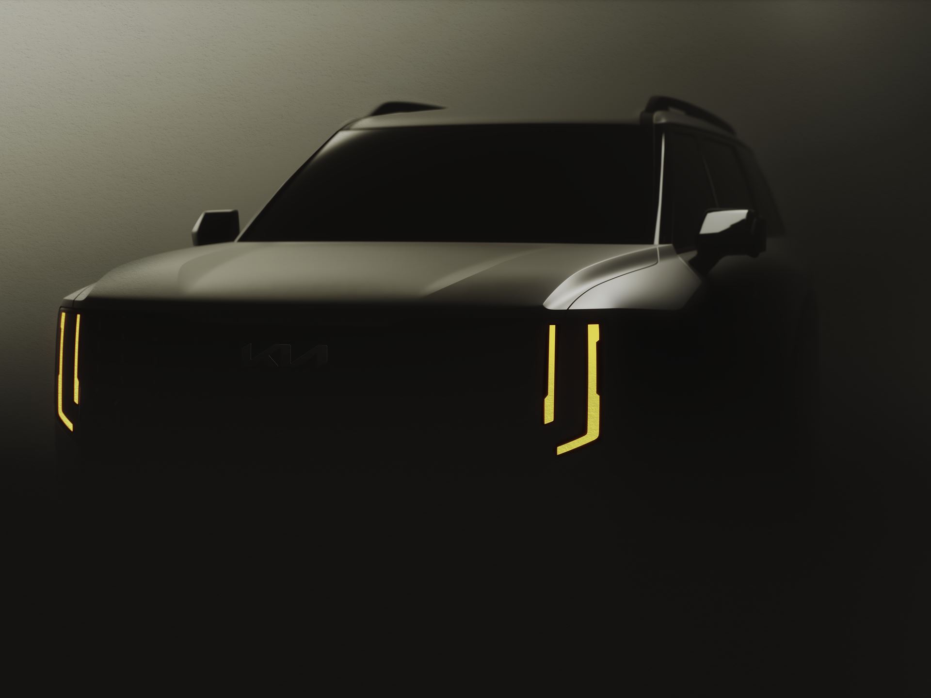 Kia reveals the first teaser images of the all new 2027 Telluride SUV ahead of its global debut at the upcoming Los Ange