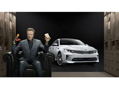 Christopher Walken adds "Pizzazz" to Kia Motors' Super Bowl commercial for the All-New Optima Midsize Sedan