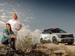 2023 Sportage X-Pro pulls strong finish in Rebelle Rally