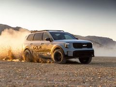 Modified Kia Telluride X-Pro gears up for the Rebelle Rally