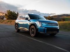 Kia EV9 is an Edmunds Top Rated 2025 Electric SUV Award Winner for a Second Consecutive Year