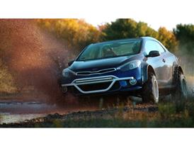 Kia - SEMA Show - Forte Koup Mud Bogger