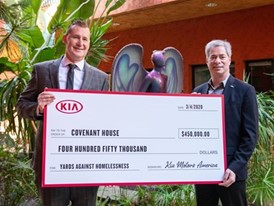 Kia Motors donates $1 million to “YARDS AGAINST HOMELESSNESS” charity partners Kia Motors donates $1 million to “YARDS AGAINST HOMELESSNESS” charity partners