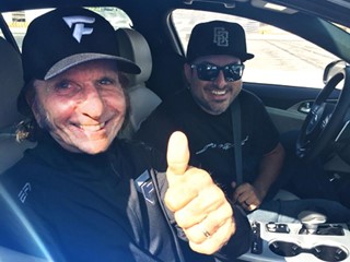 Racing Legend Emerson Fittipaldi Gets First Drifting Experience in All-New 2018 Kia Stinger GT at SEMA Show