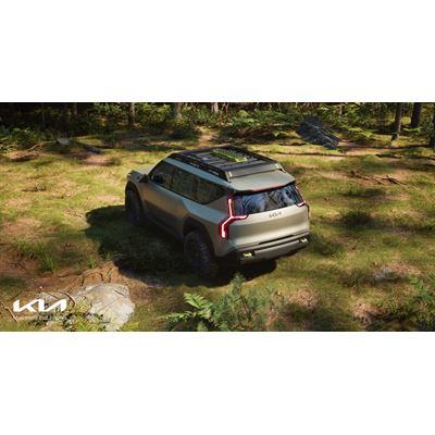 Kia EV9 ADVNTR Concept EV SUV - REAR