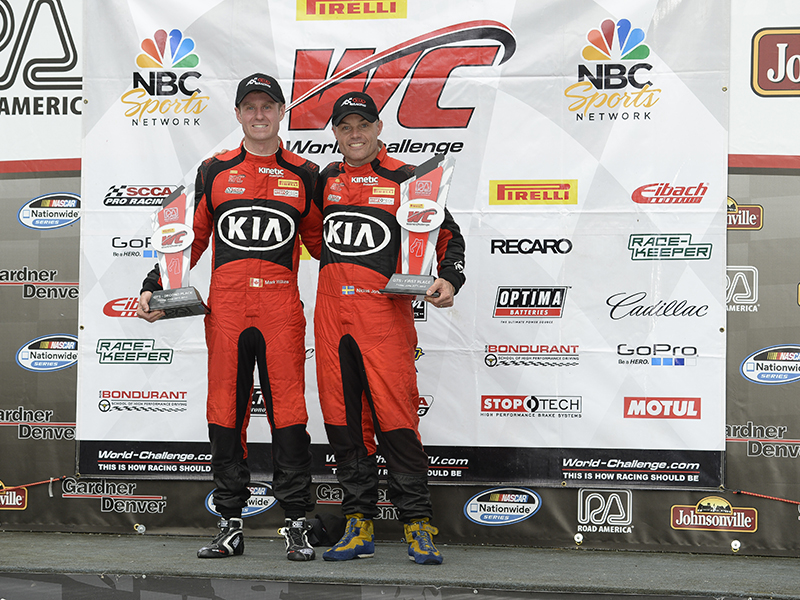 Kia Racing scores double victory at Road America Kia Racing scores double victory at Road America