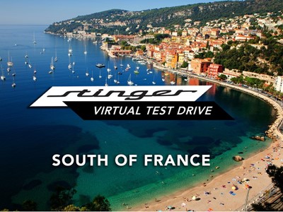 Kia Stinger - Virtual Test drive - South of France