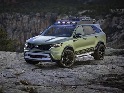Kia unveils two rugged X-Line Sorento concepts built for the wild