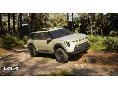 Kia EV9 ADVNTR Concept EV SUV - FRONT