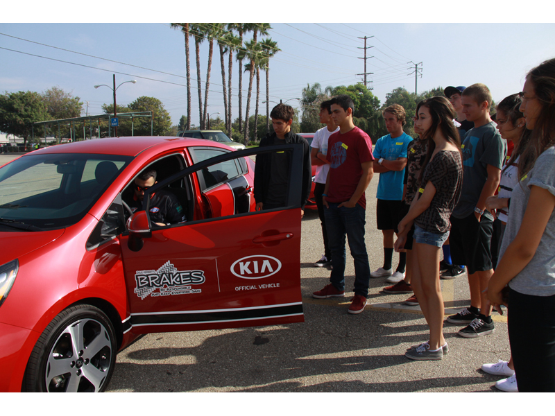 Kia Motors America and B.R.A.K.E.S. Teen Pro Active Driving School