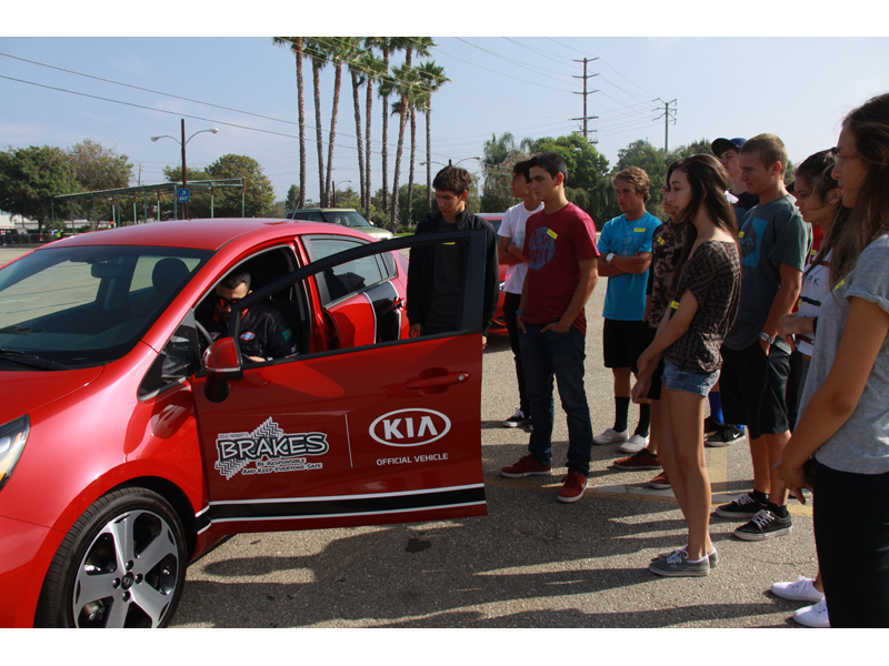 Kia Motors America and B.R.A.K.E.S. Teen Pro-active Driving School