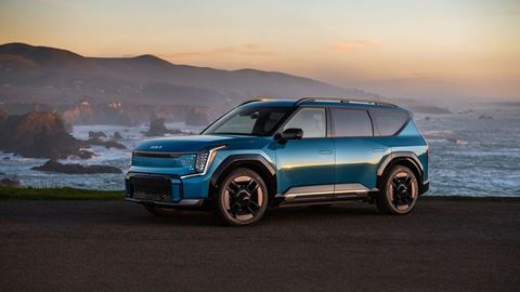 Kia EV9 SUV Named 2024 Electric Vehicle of Texas by the Texas Auto Writers Association