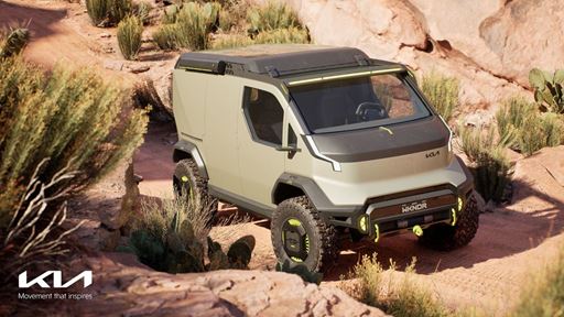 Kia PV5 WKNDR Concept EV VAN