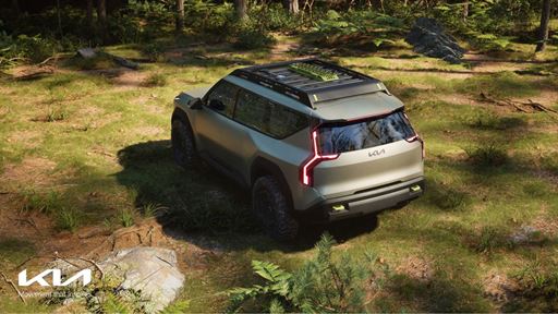 k ev9 advntr c ev suv rear