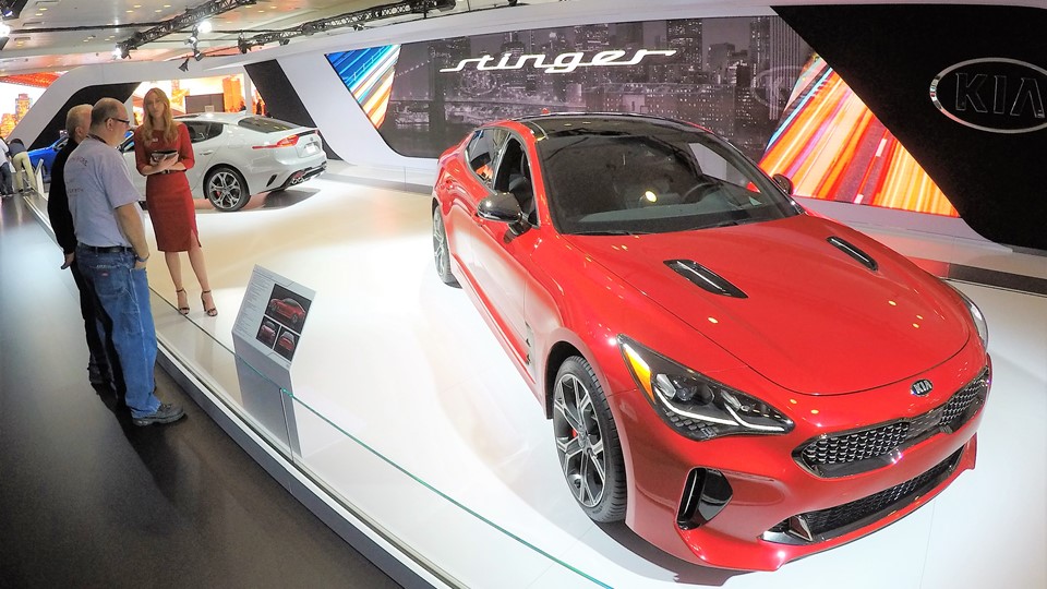 Kia Motors at New York Auto Show