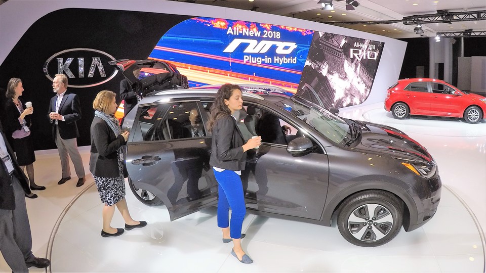 Kia Motors at New York Auto Show
