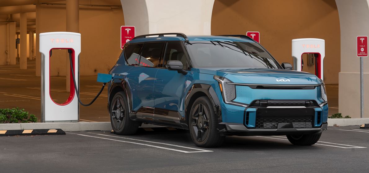 EV6, EV9 and Niro Owners Gain Access to Tesla Superchargers