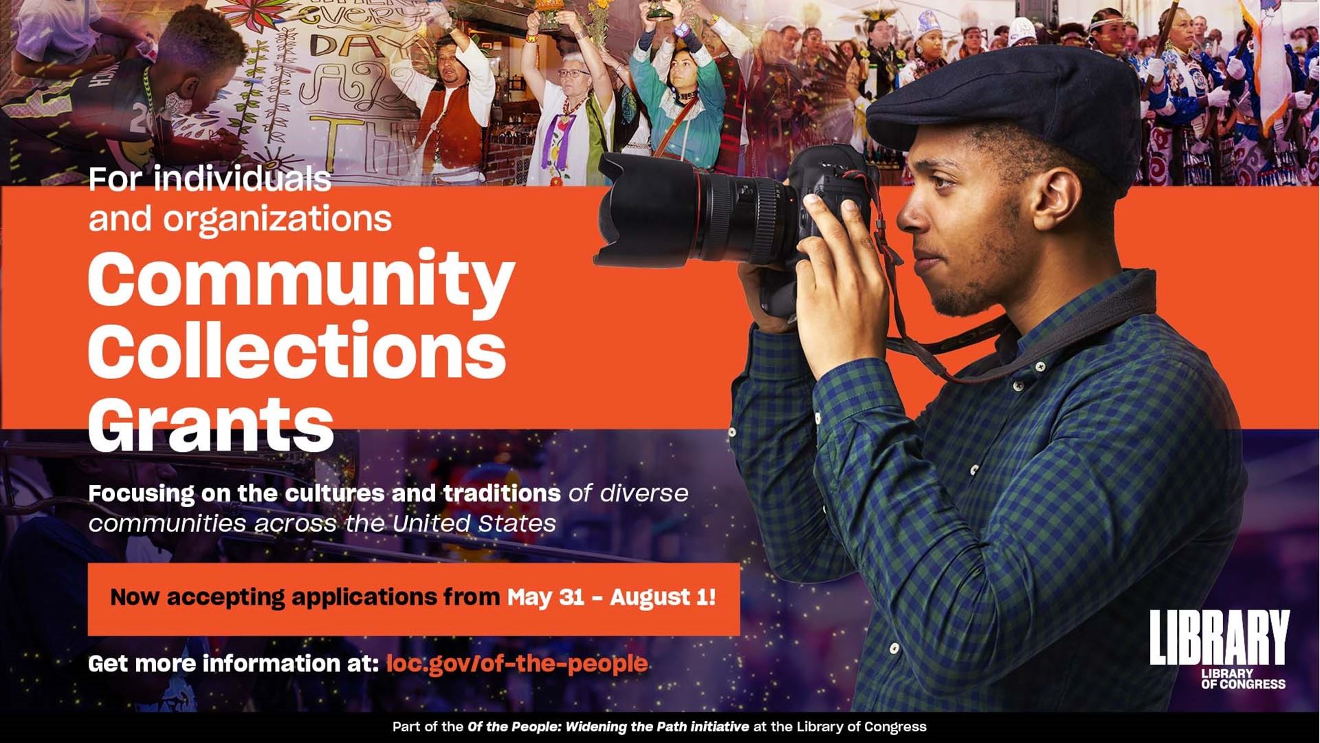 Library of Congress Offers Second Round of Grant Funding to Support Contemporary Cultural Field Research within Diverse Communities