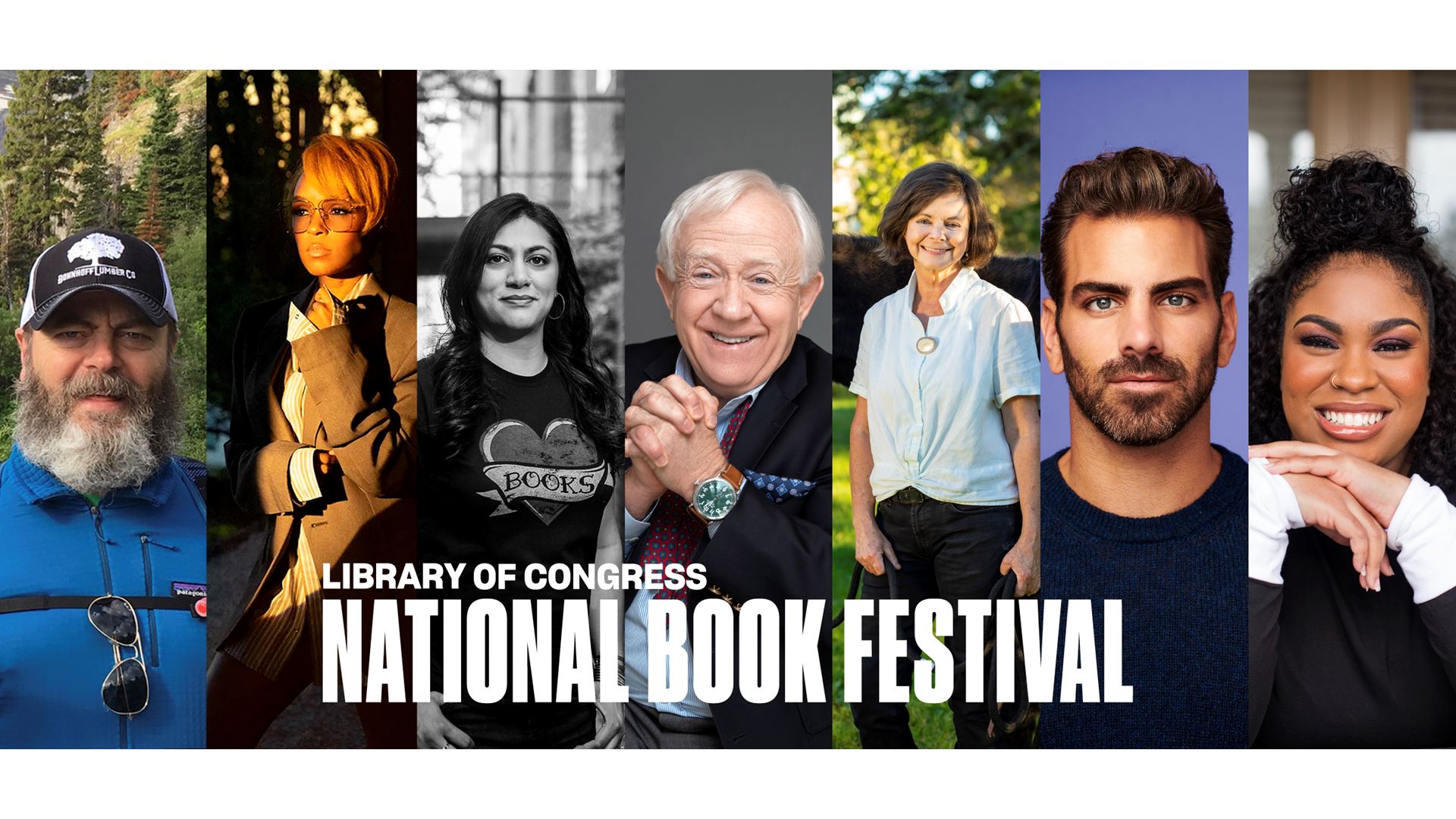 Library of Congress National Book Festival Announces Full Author Lineup