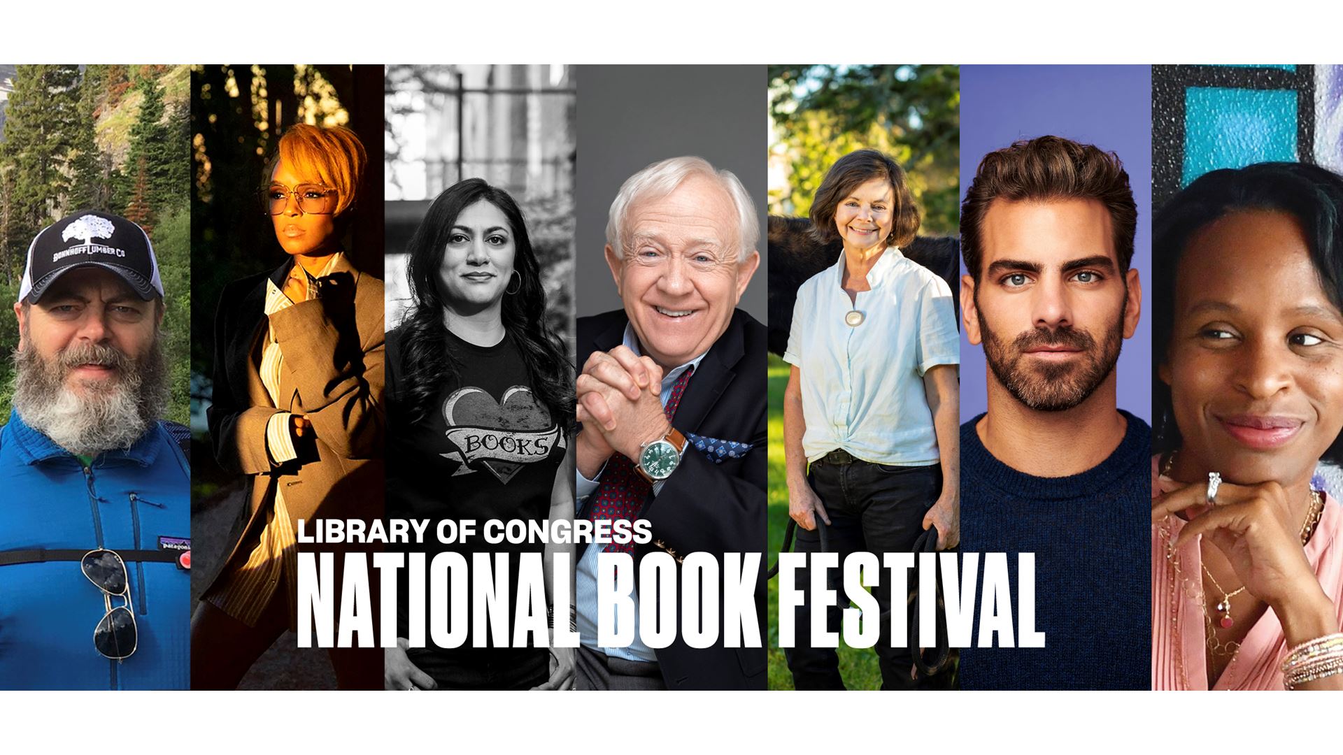 Library of Congress National Book Festival Announces Full Author Lineup
