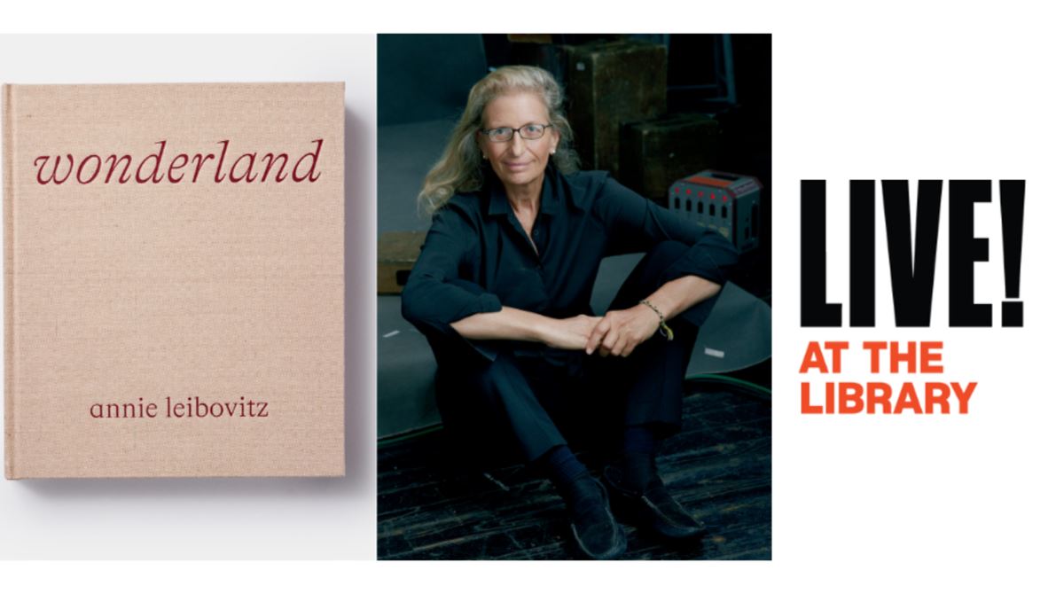 Live at the Library to Feature Special Conversation with Photographer Annie Leibovitz in October
