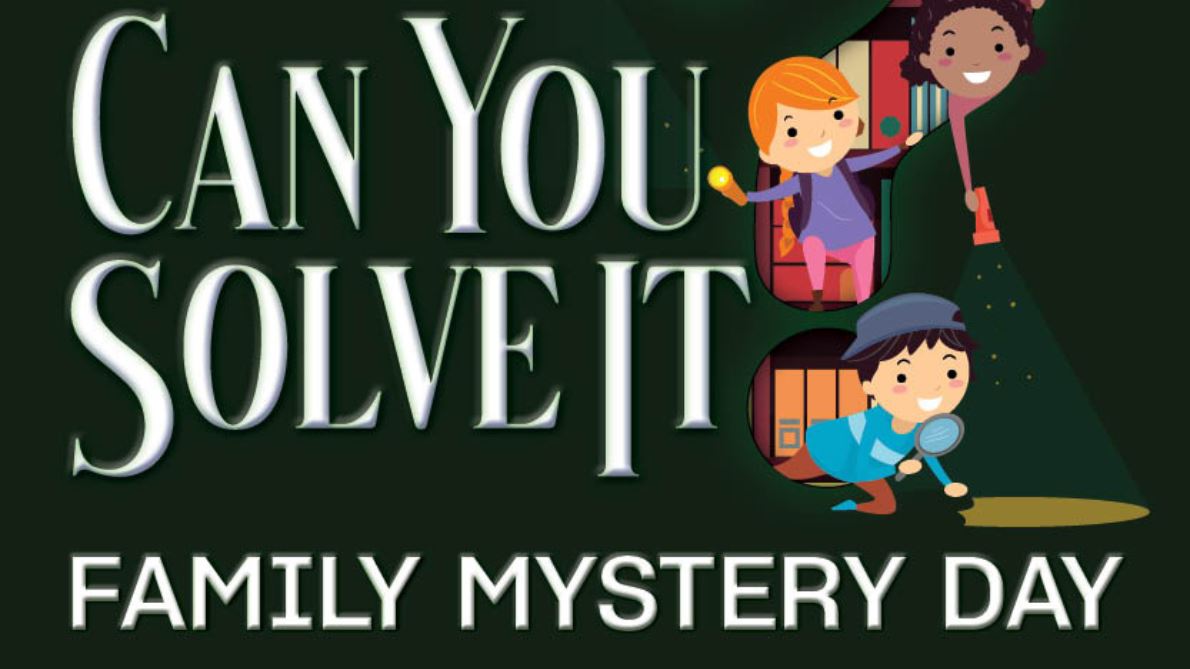 Can You Solve It Family Mystery Day at the Library