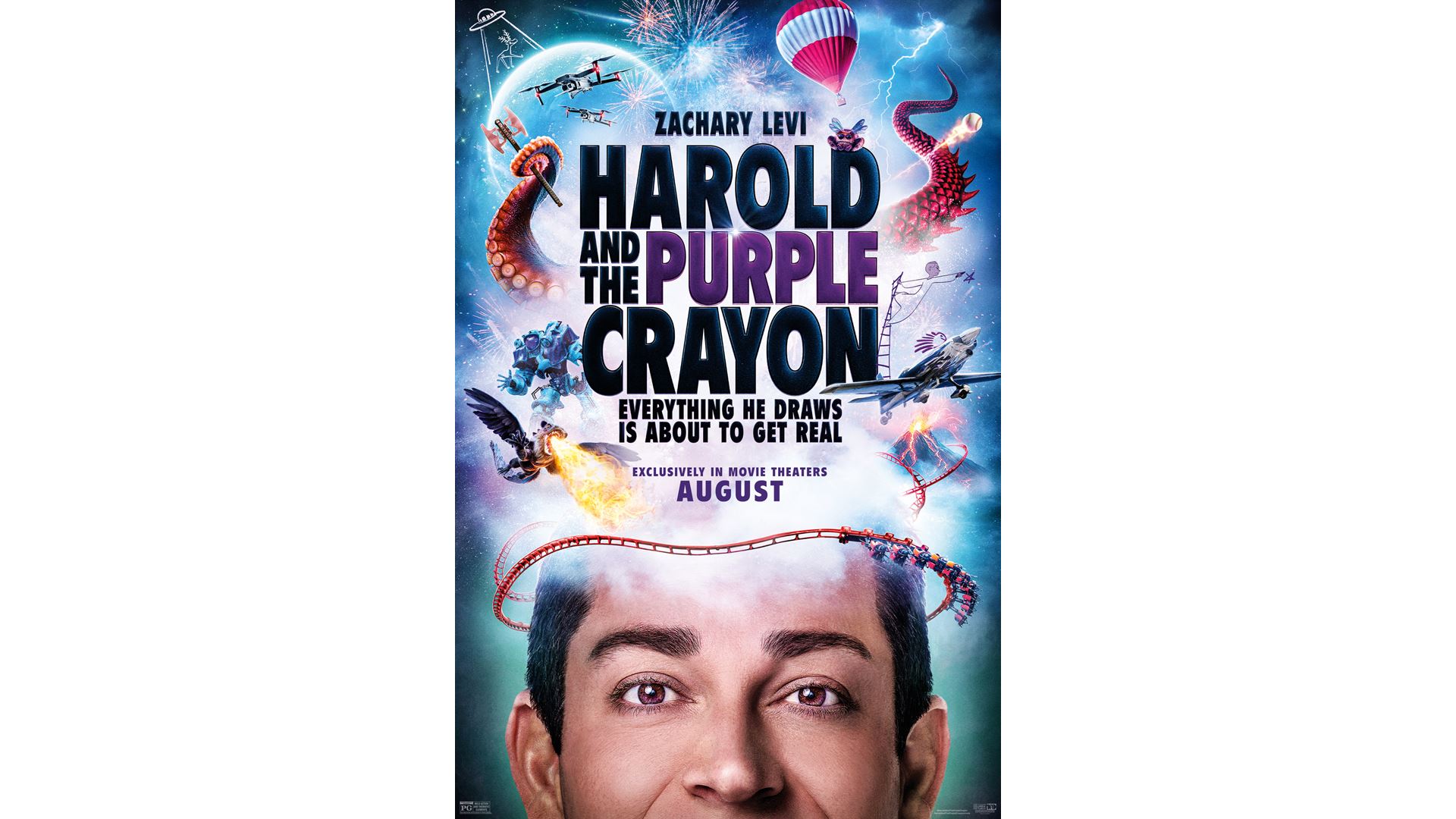 Harold and the Purple Crayon Official Movie Poster