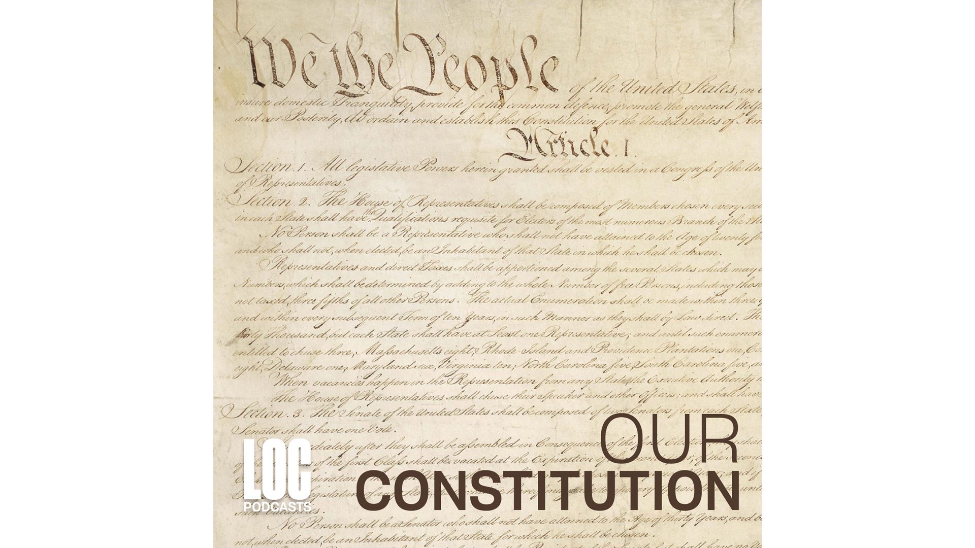 Our Constitution podcast logo