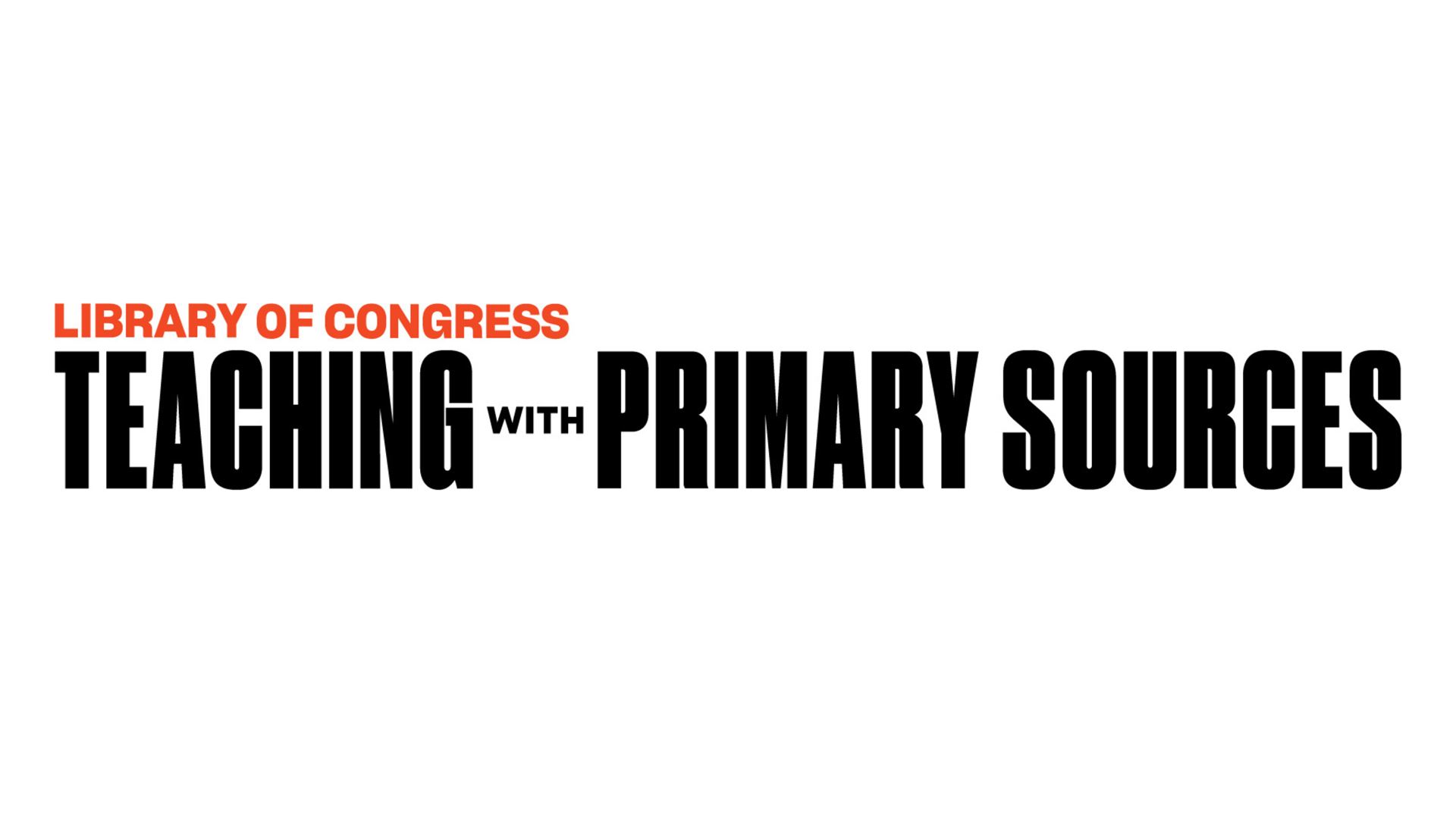 Library of Congress Teaching with Primary Sources logo