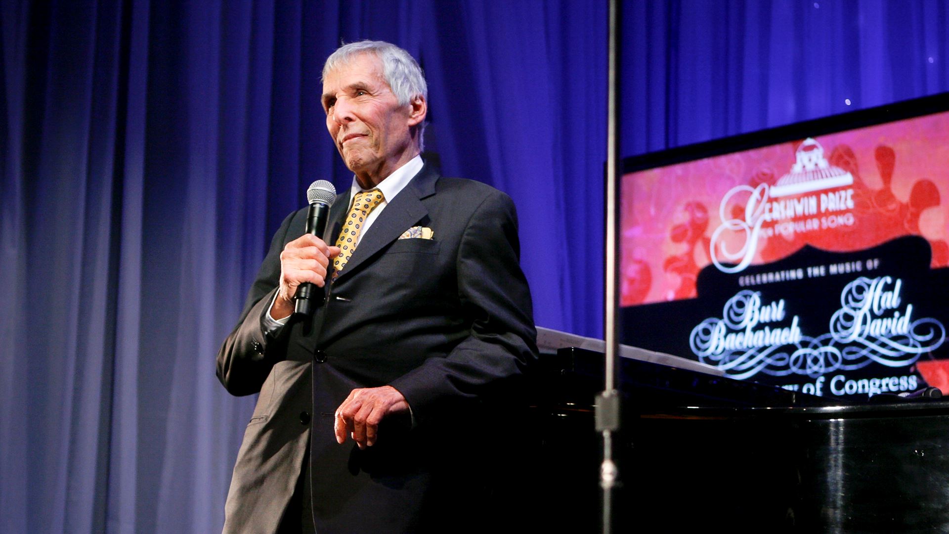 Burt Bacharach at the Library of Congress Gershwin Prize for Popular Song in 2012