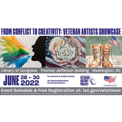 Veterans History Project Hosts Veteran Artists for PTS Awareness Month