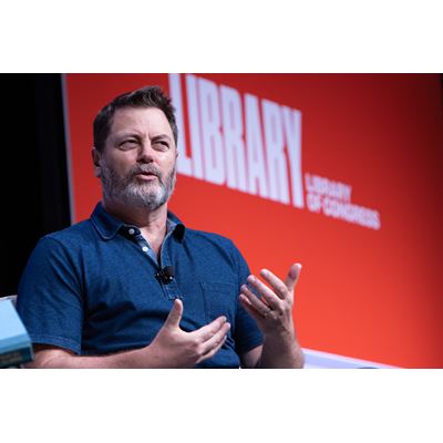 Nick Offerman at the National Book Festival