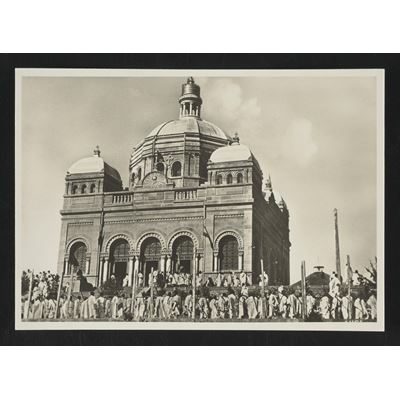 The mausoleum of King Menelik II (1844-1913) in Addis Ababa.