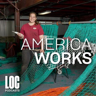 Logo of America Works podcast