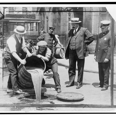American Feast Prohibition Photograph