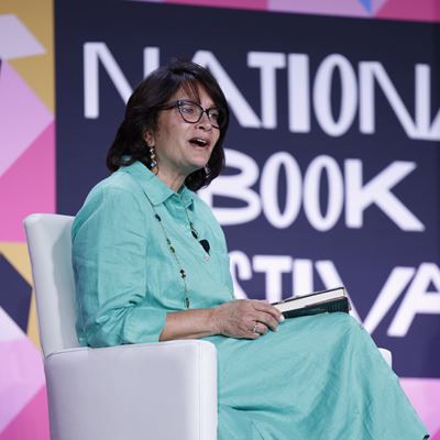 Meg Medina at the National Book Festival