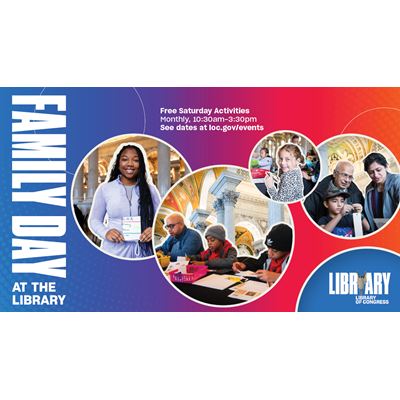 Fall and Winter Family Days at the Library of Congress