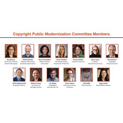 Copyright Public Modernization Committee Members