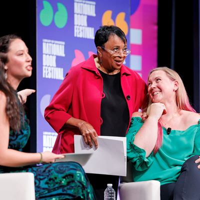 Emily Kwong Carla Hayden and Rebecca Yarros