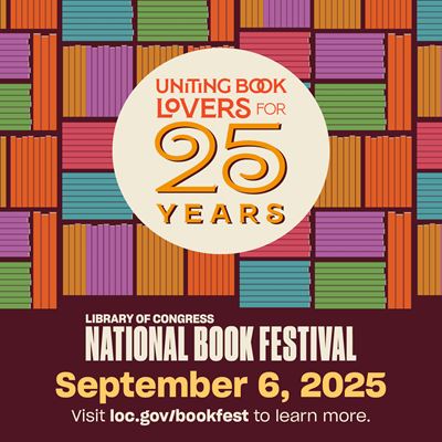 2025 Library of Congress National Book Festival 1080 x 1080 Graphic 3
