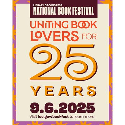 2025 Library of Congress National Book Festival 1080 x 1350 Graphic