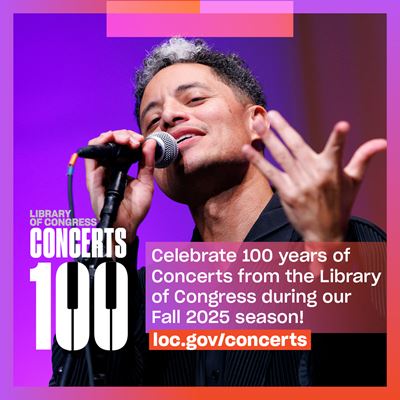 Social media photo for Concerts from the Library of Congress