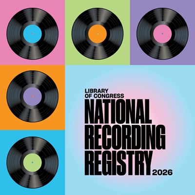 2026 National Recording Registry Square Graphic
