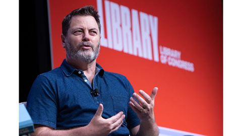 Nick Offerman at the National Book Festival