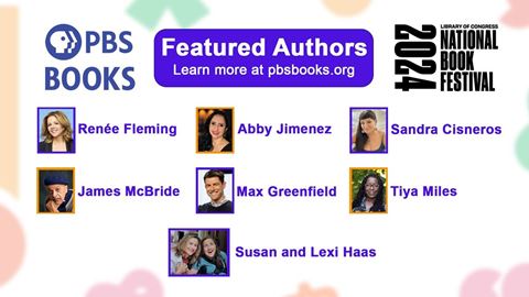 PBS Books National Book Festival Featured Authors