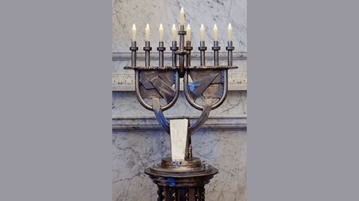 The Library of Congress Hannukkah Menorah