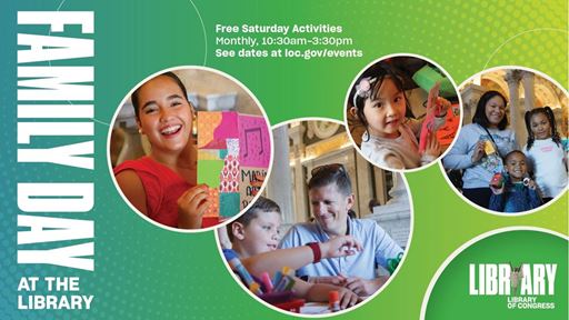 Summer 2025 Family Days at the Library of Congress