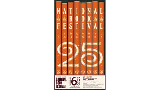 Louise Fili Brings Her Signature Style to the 2025 National Book Festival Poster