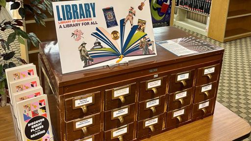 library-of-congress-card-catalog-kiosk---washington-state-library-in-tumwater